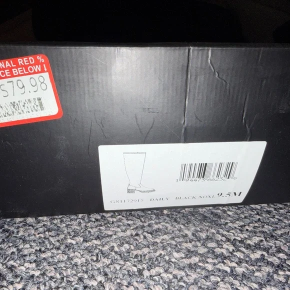 Knee high Swede boots - Picture 3 of 4